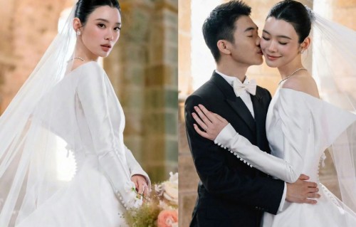 奚梦瑶何猷君法国婚礼花费过亿！新娘戴4900万首饰，与新郎深情拥吻，诠释豪门真爱