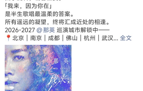 那英官宣回归演唱会，全网蹲抢票