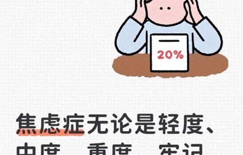 焦虑症无论是轻度、中度、重度，牢记一个大原则，好得都很快！