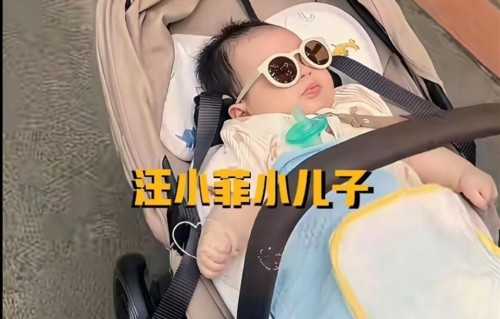 小菲抱小儿子一脸宠溺，张兰与亲家母合影，关系融洽