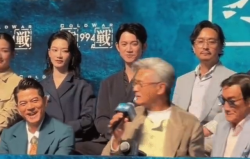“寒战”首映礼又现经典场面，周润发“亲”完郭富城，又“亲”梁家辉，导演剧透《寒战1995》已拍完
