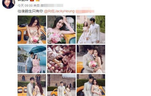 向佐郭碧婷不到一年就官宣婚讯!为何急着结婚?男方早已透露