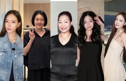 小S带仨女儿和S妈上海度假被偶遇，小S一身休闲穿搭，松弛感十足
