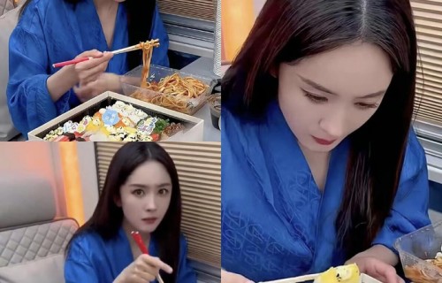 杨幂“1口吃播”背后：明星极致自律的健康隐忧与反思