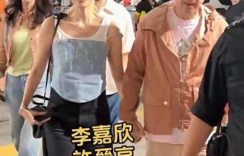 56岁李嘉欣现身草蜢演唱会，坐第一排，和许晋亨牵手画面太好嗑