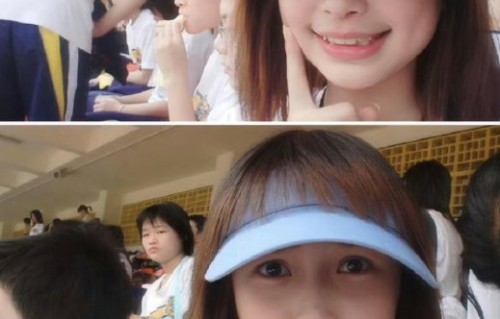 Angelababy13岁旧照有多能打？