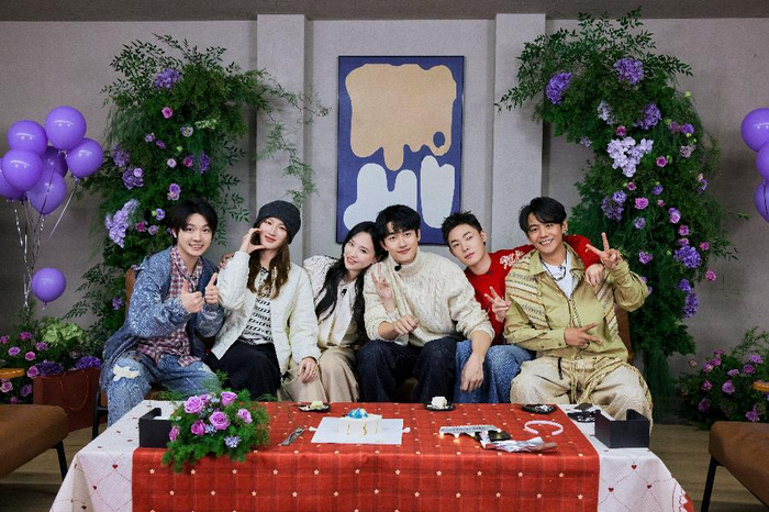 金莎与孙丞潇举办单身派对